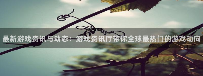 星欧娱乐平台登录入口：最新游戏资讯与动态：游戏资讯厅带你全球